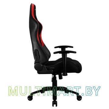 Кресло компьютерное AeroCool AERO 1 Alpha (черный/красный) картинка 3
